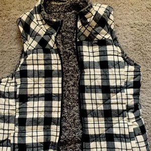 Plaid Vest